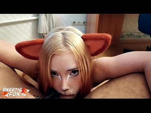 ❤️ 狐狸精吞下鸡巴并在嘴里射精 ❌ Porn video️❤